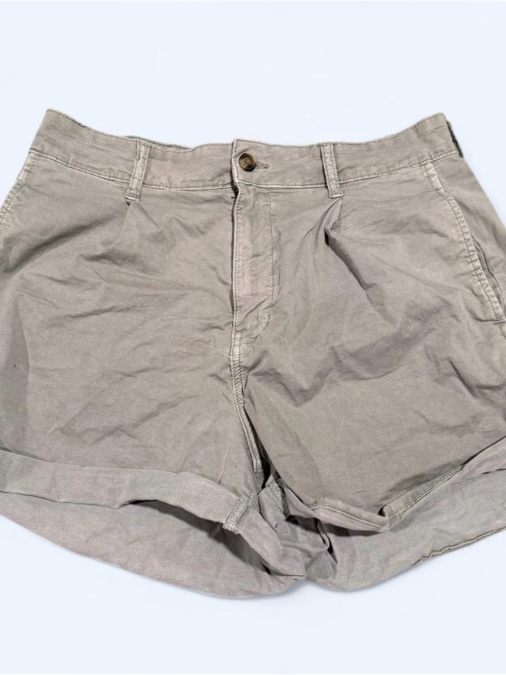 Casual Olive Greeb Shorts
